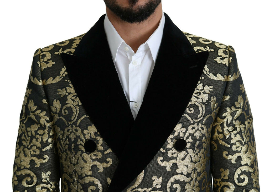 Dolce & Gabbana Black Coat for Men side view