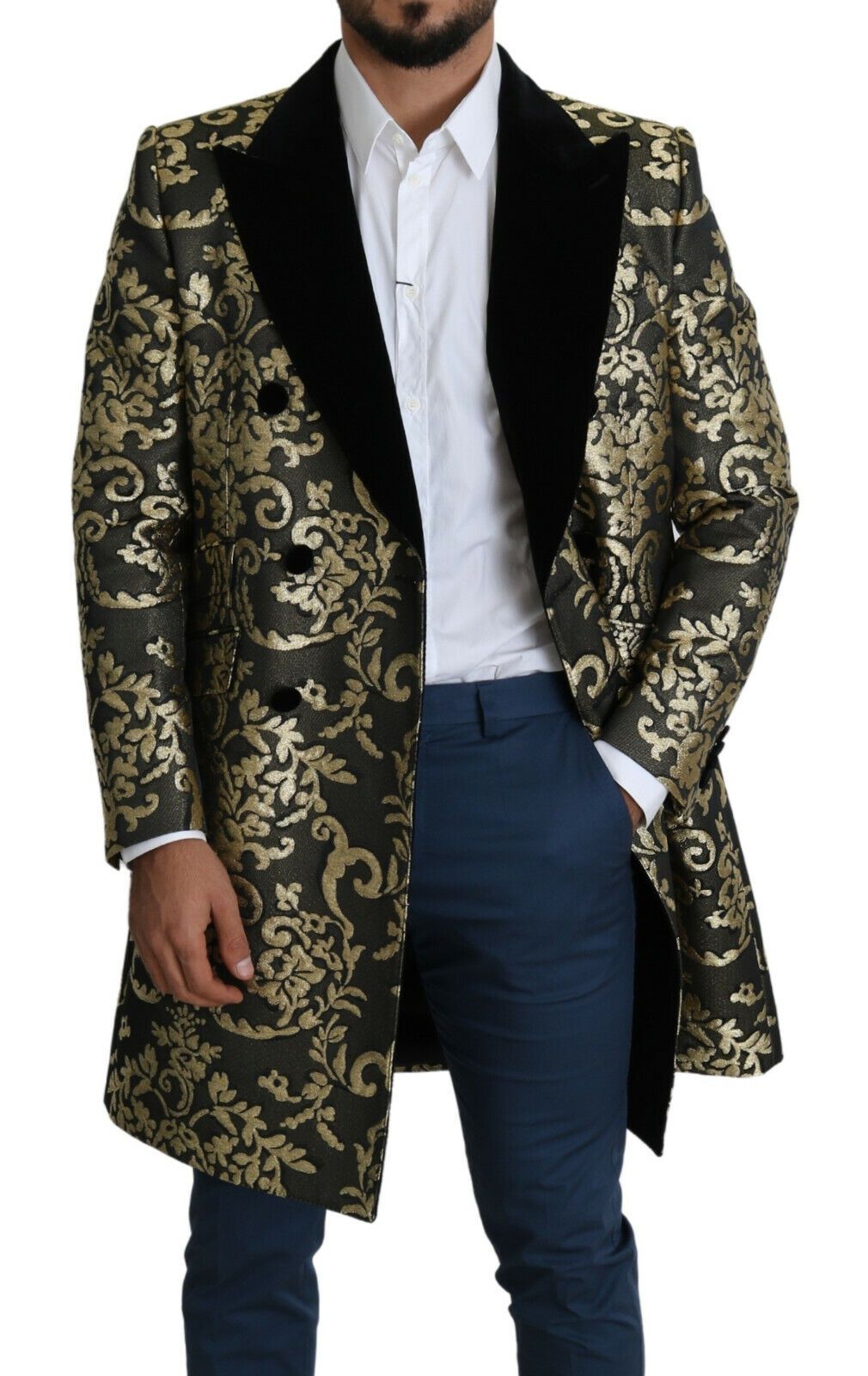Dolce & Gabbana Black Coat for Men additional view
