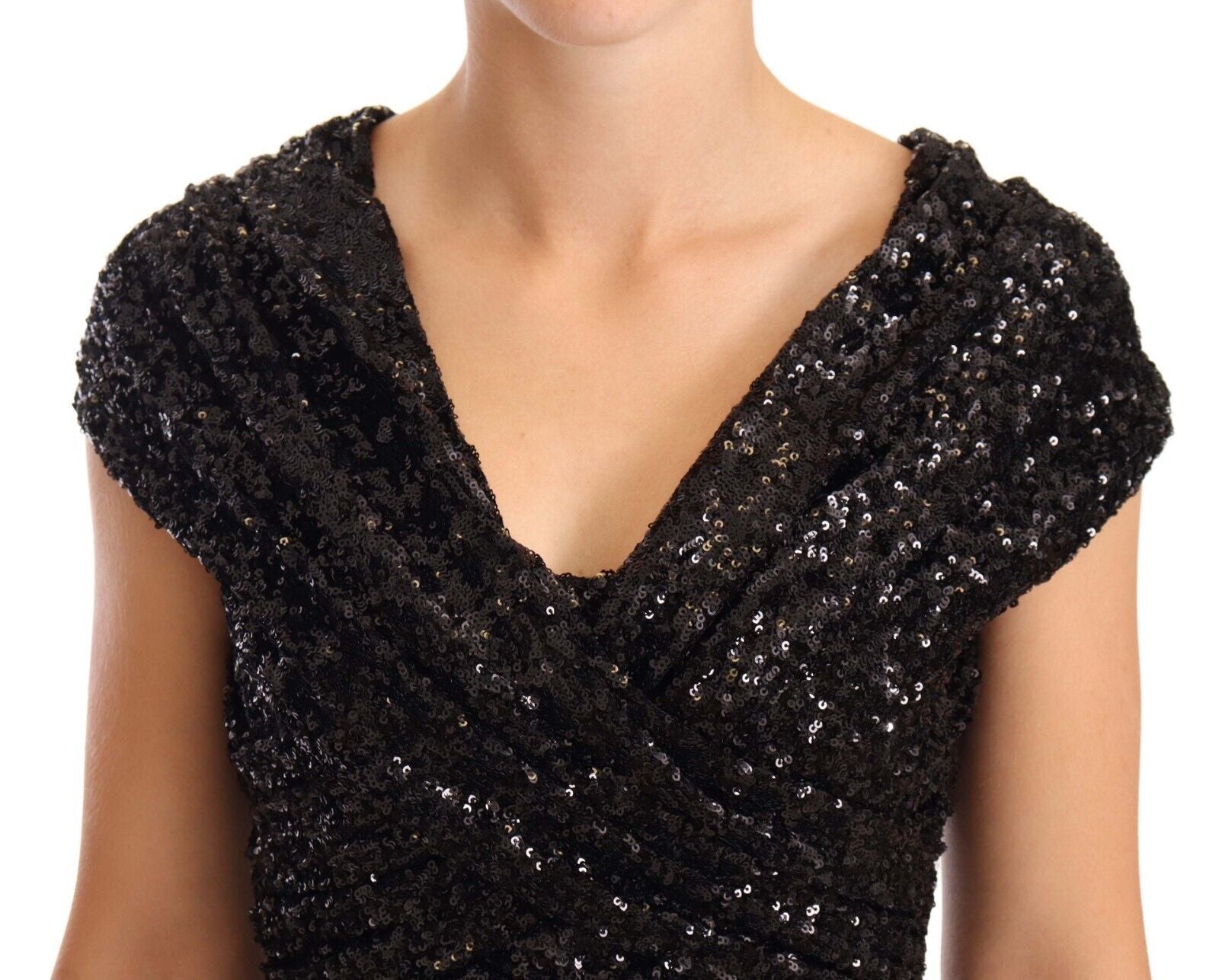 Dolce & Gabbana Black Long Dress for Women alternate view