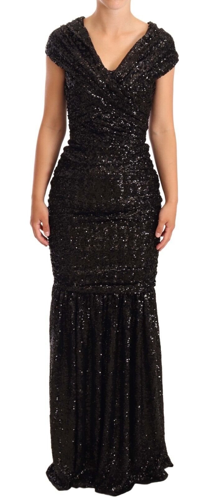Dolce & Gabbana Black Long Dress for Women additional view