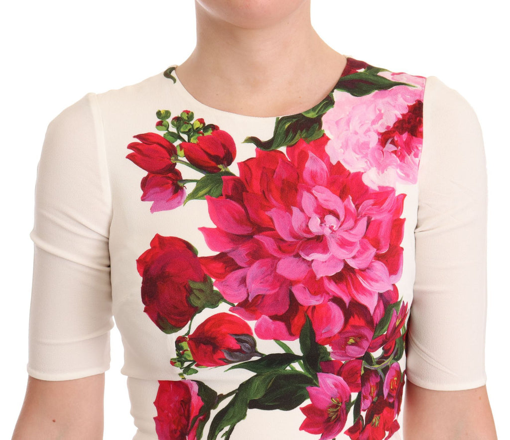 Dolce & Gabbana White Midi Dress for Women alternate view