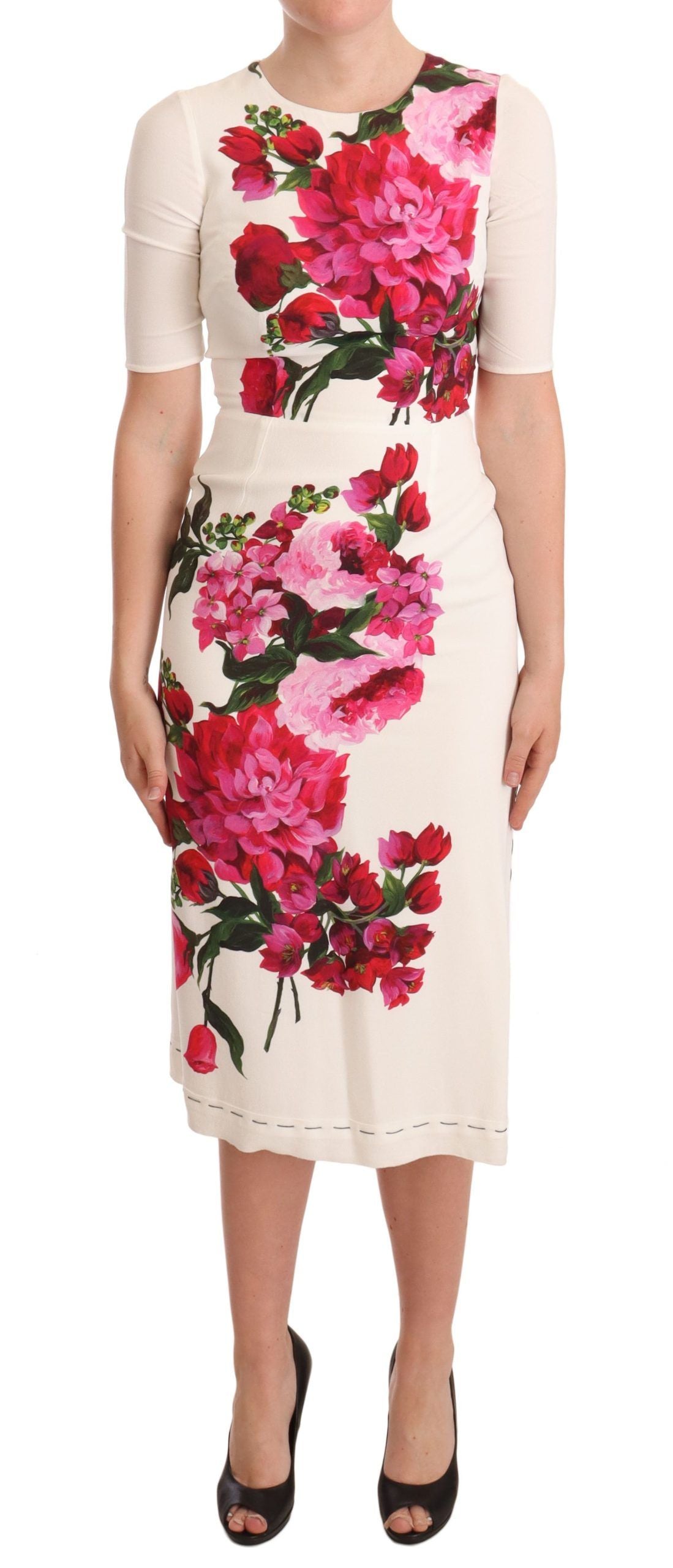 Dolce & Gabbana White Midi Dress for Women