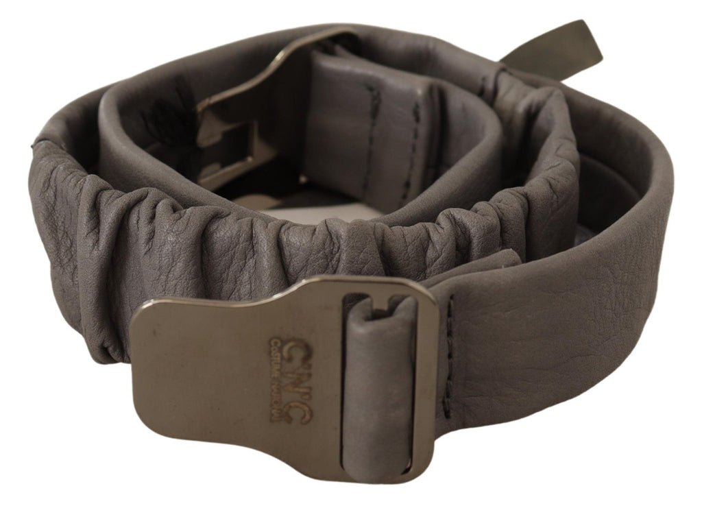 Costume National Grey High Waist Belts for Women