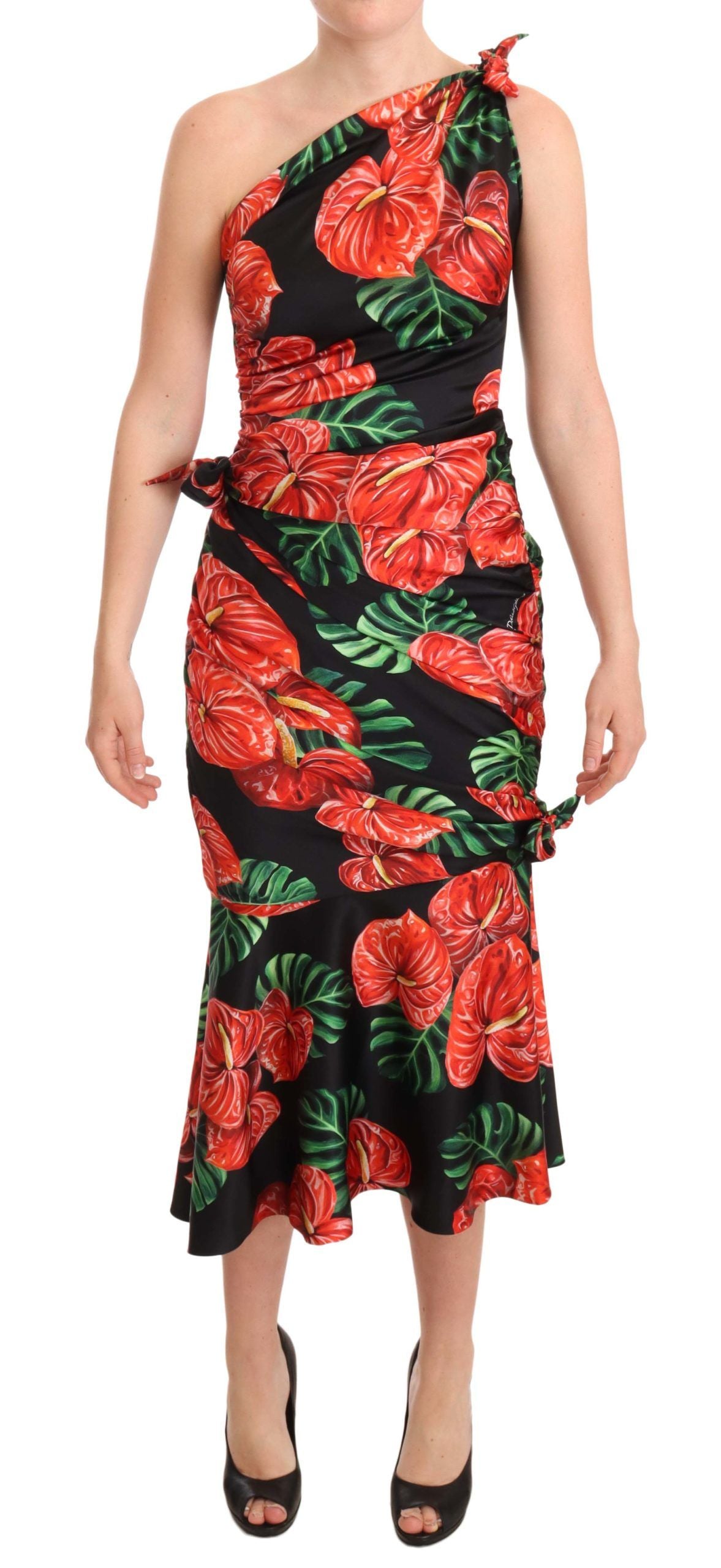 Dolce & Gabbana Black Midi Dress for Women