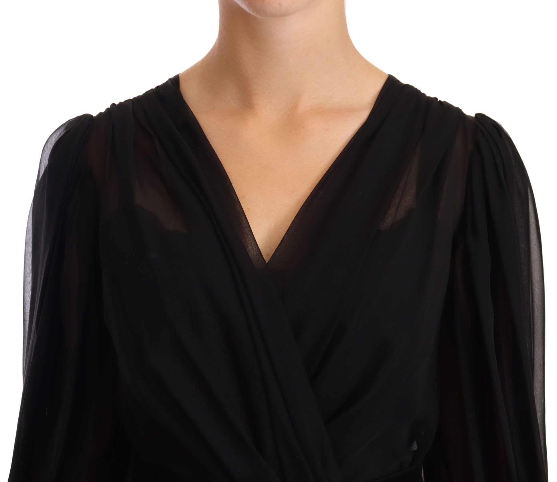 Dolce & Gabbana Black Longsleeve for Women side view