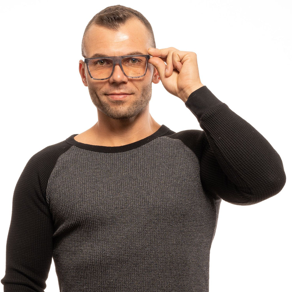 Yohji Yamamoto Brown Glasses Frames for Men side view