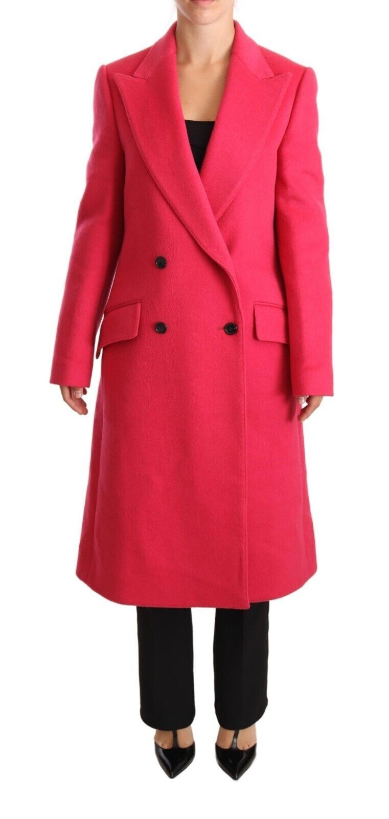 Veste Trench croisée Dolce & Gabbana rose