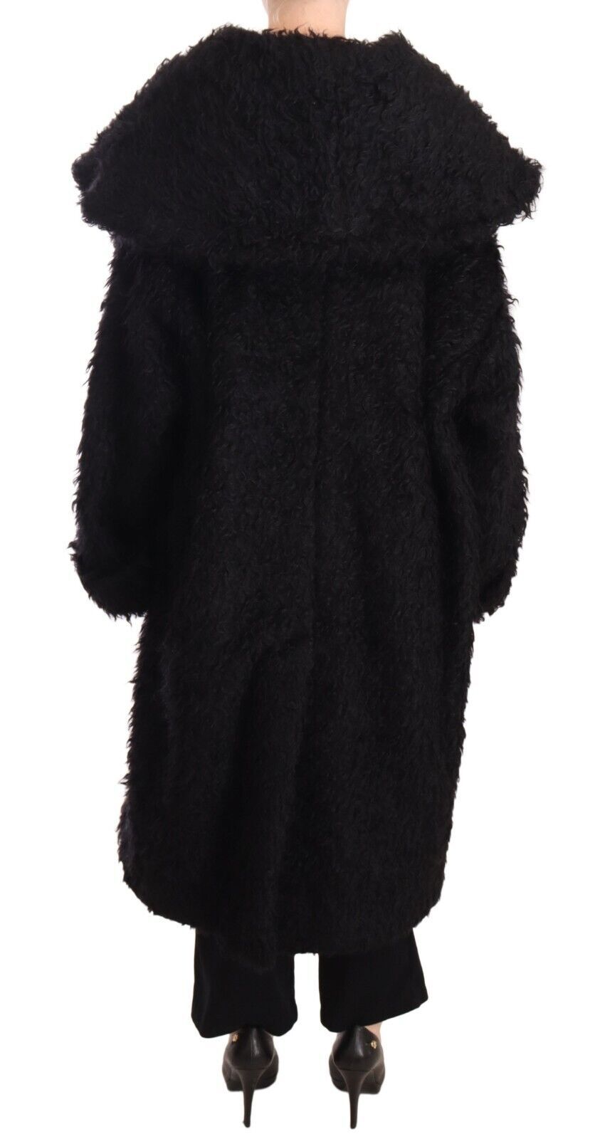 Dolce & Gabbana Black Trench Coats for Women detail view