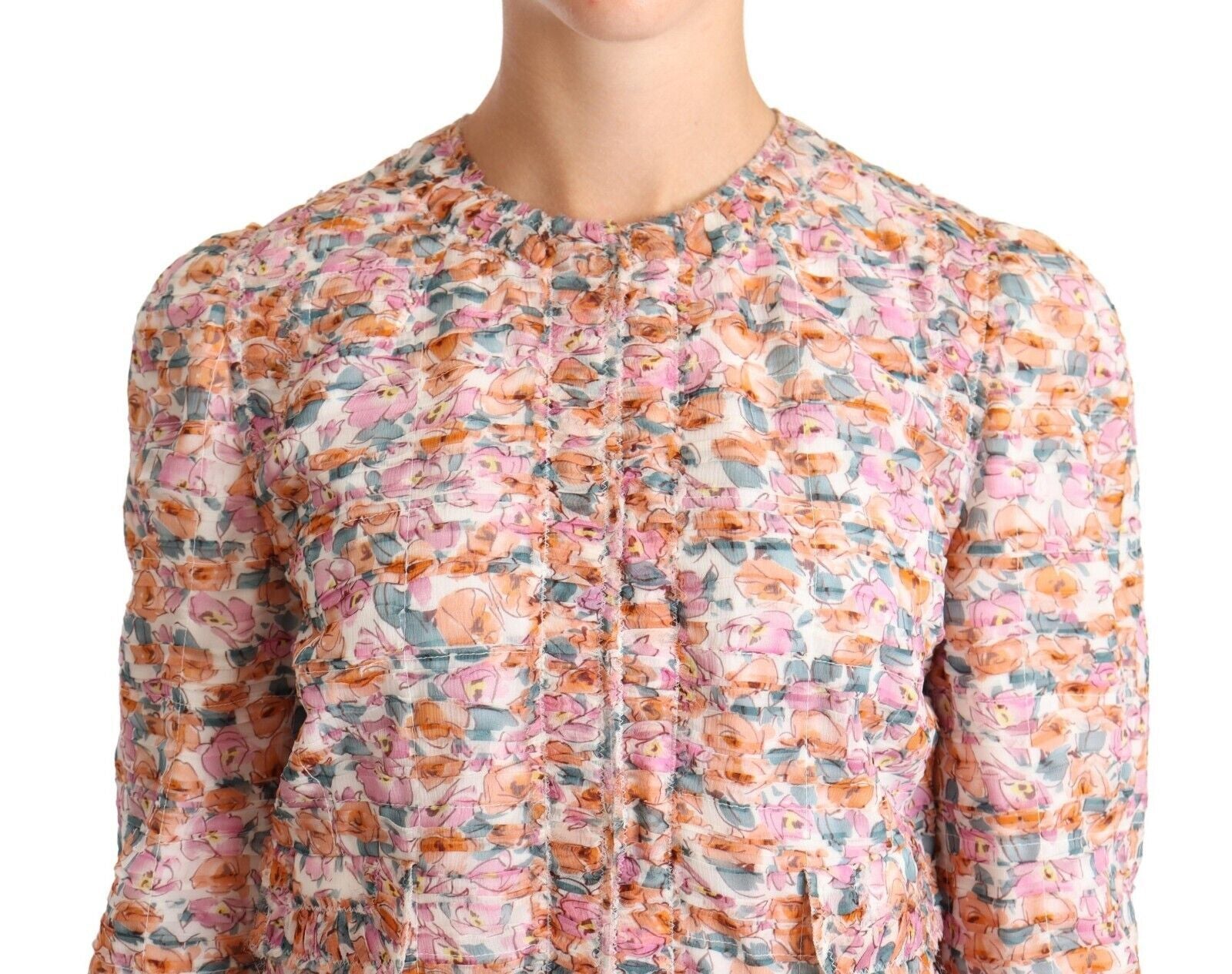 Dolce & Gabbana Multicolor Trench Coats for Women side view