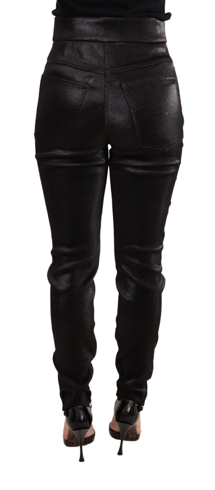 Dolce & Gabbana Black Skinny Pants for Women detail view