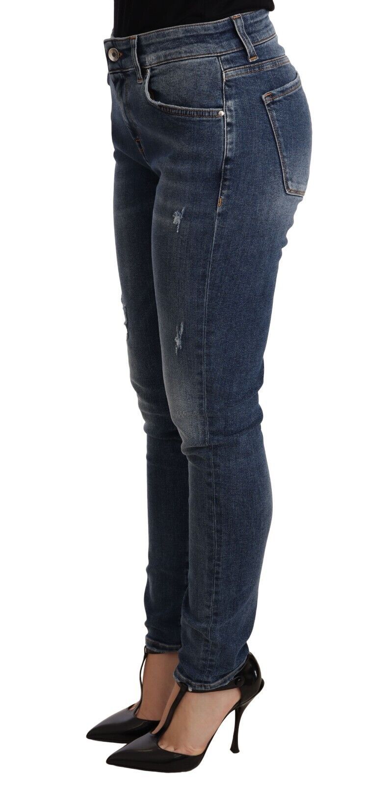 Dolce & Gabbana Blue Skinny Jeans for Women alternate view