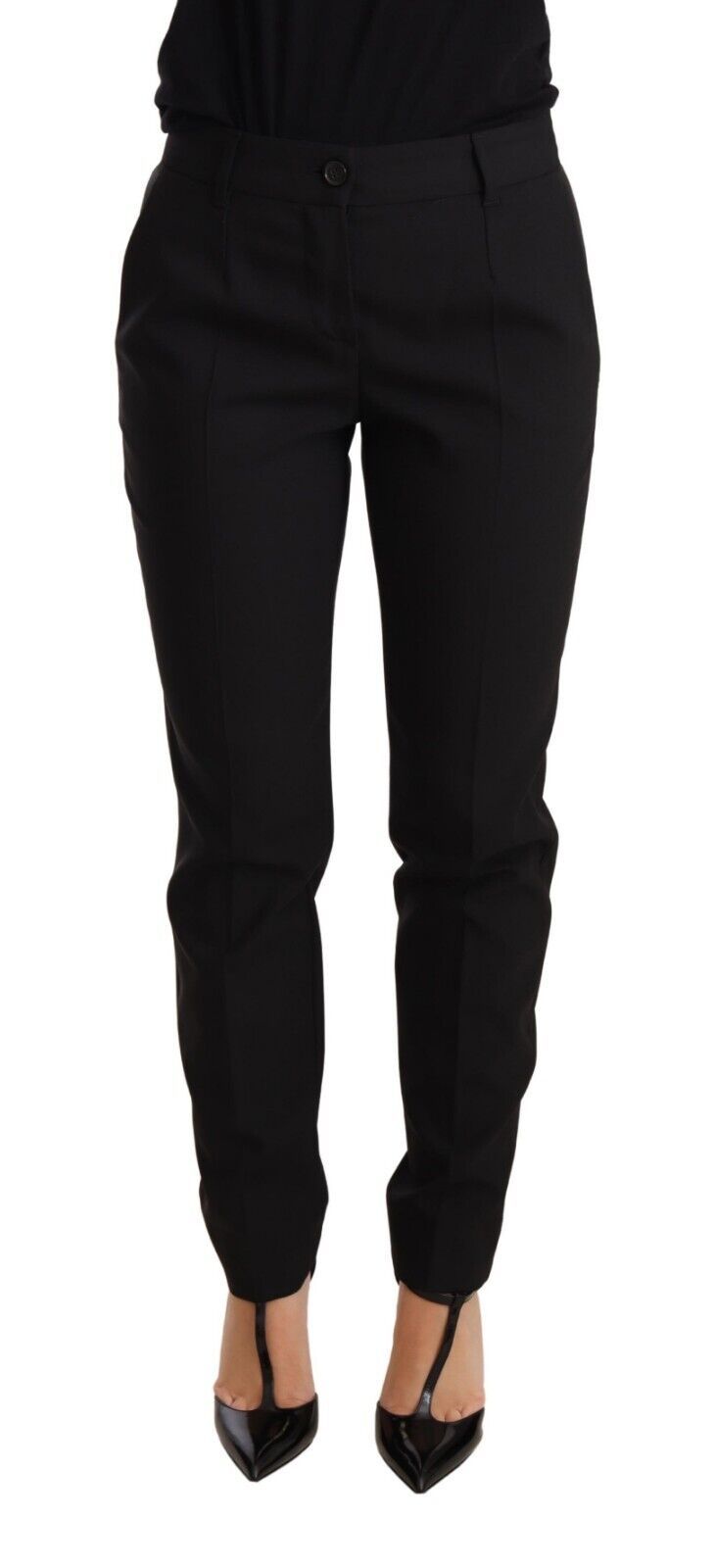 Dolce & Gabbana Black Casual Pants for Women
