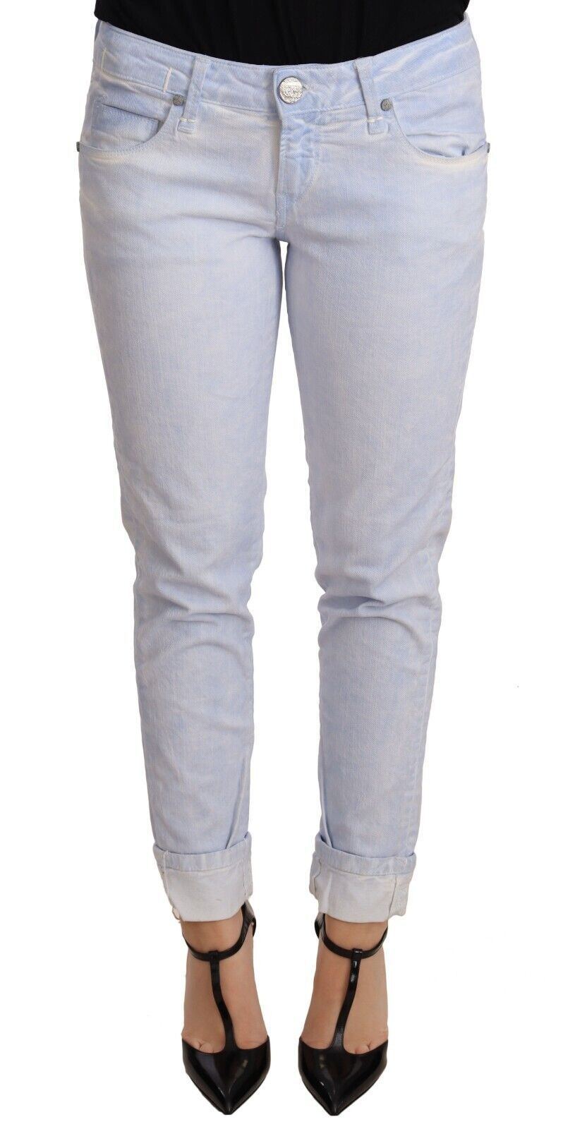 Acht Blue Skinny Jeans for Women