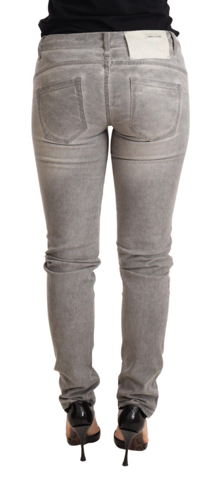 Acht Grey Slim Fit Jeans for Women detail view