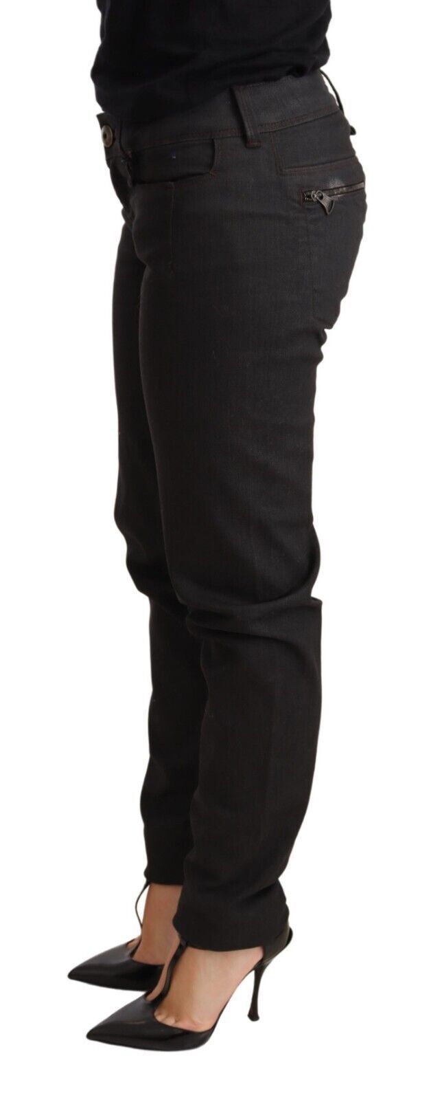 Ermanno Scervino Black Skinny Jeans for Women alternate view