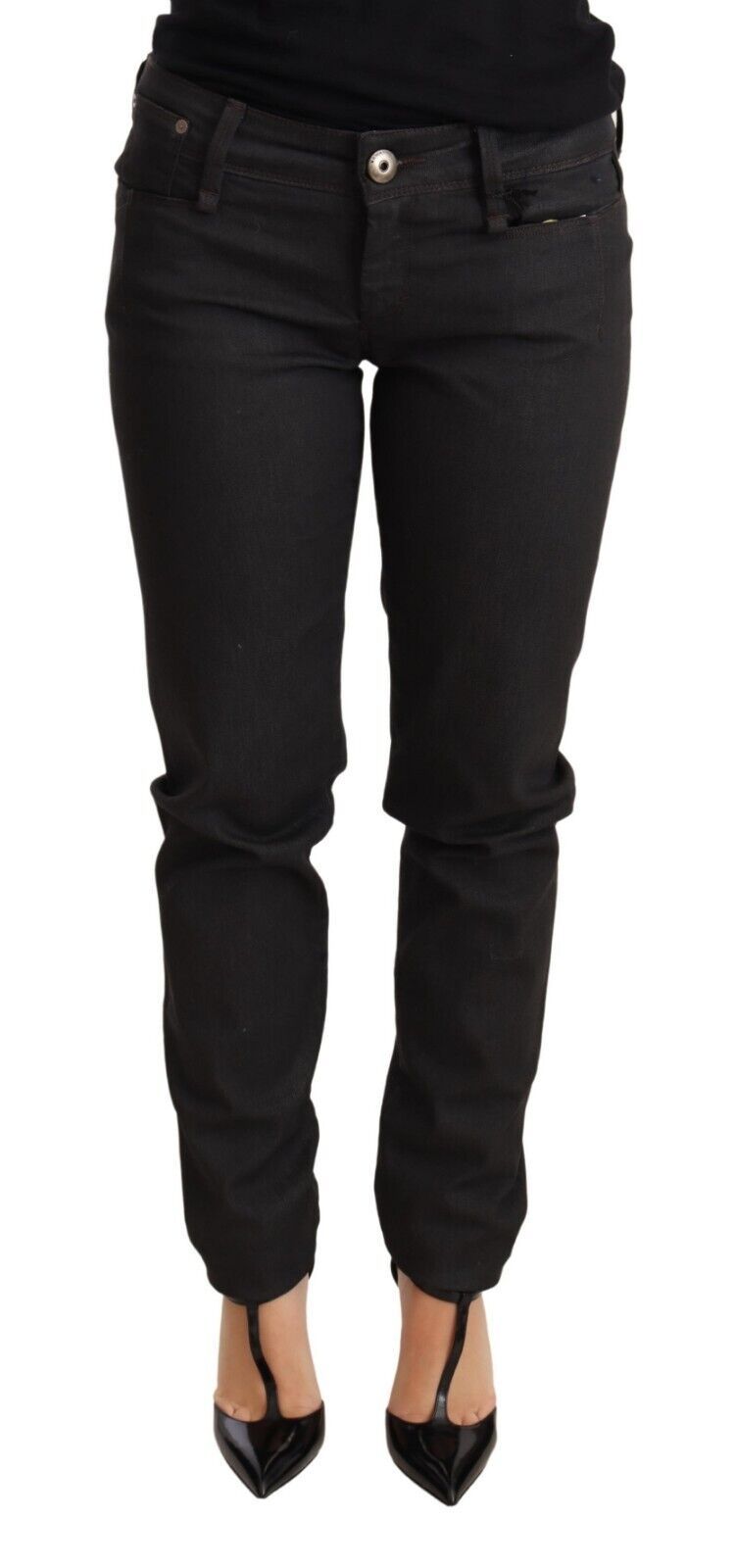 Ermanno Scervino Black Skinny Jeans for Women