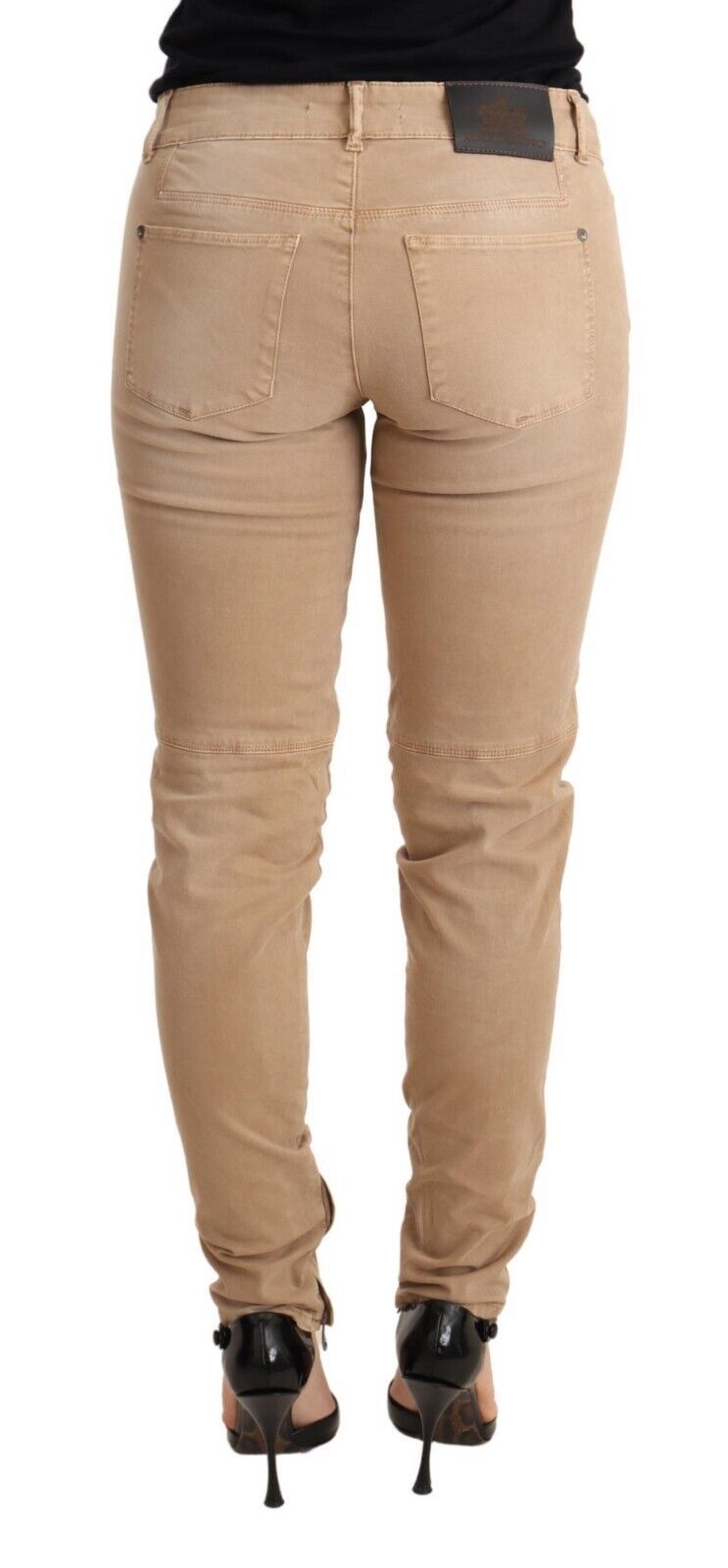Ermanno Scervino Brown Skinny Jeans for Women detail view