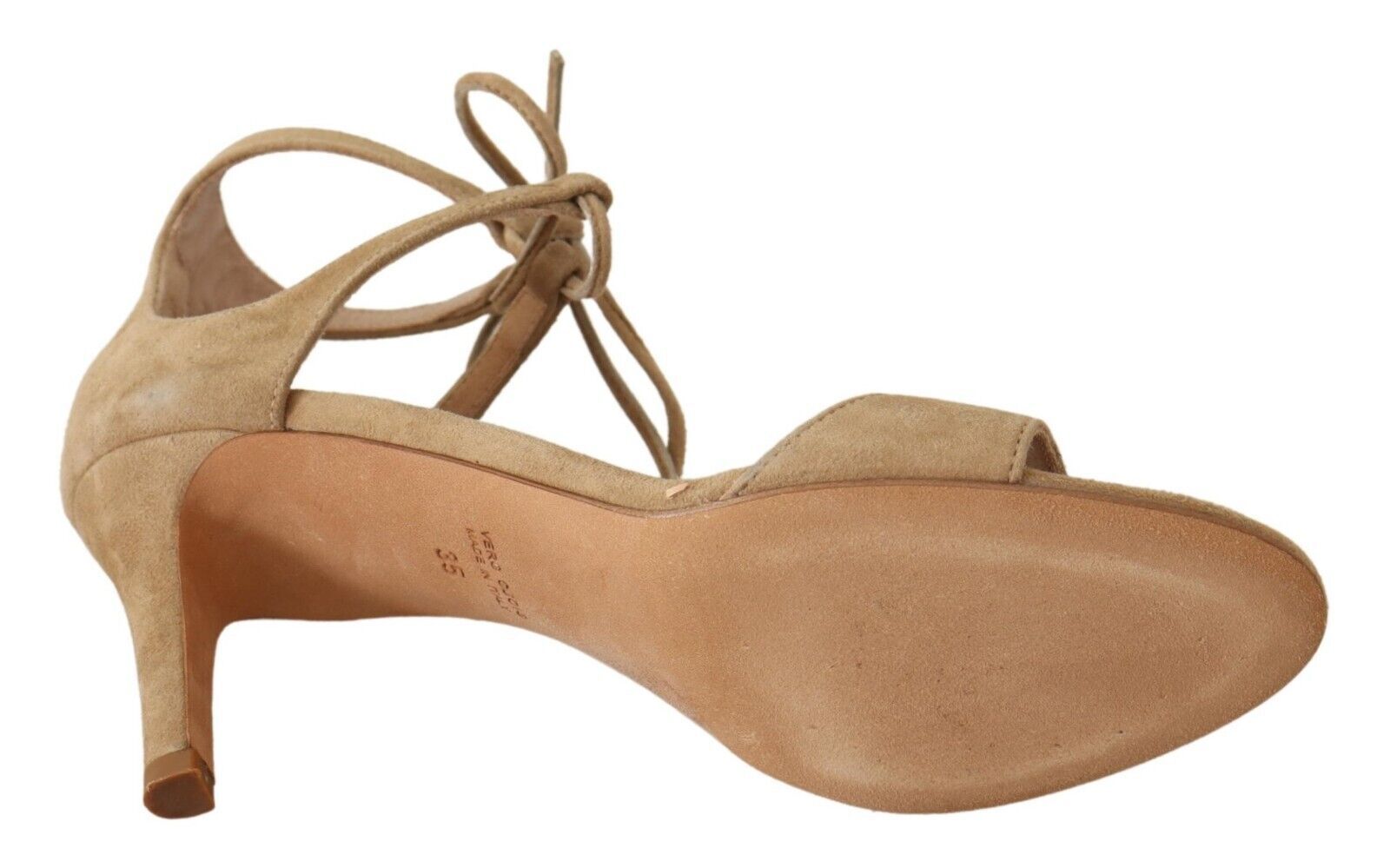 Maria Christina Beige Mid Heel for Women detail view