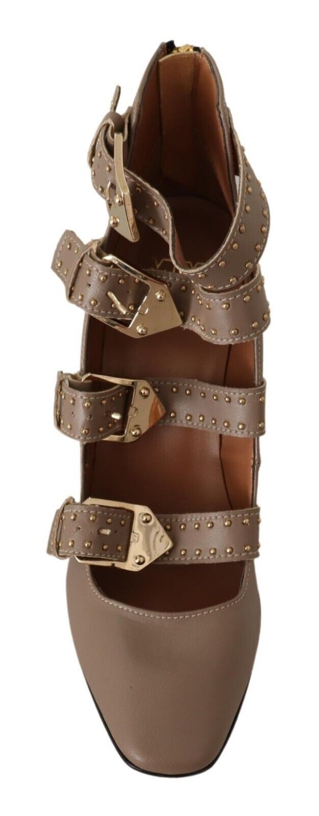 MY TWIN Brown High Heel for Women side view