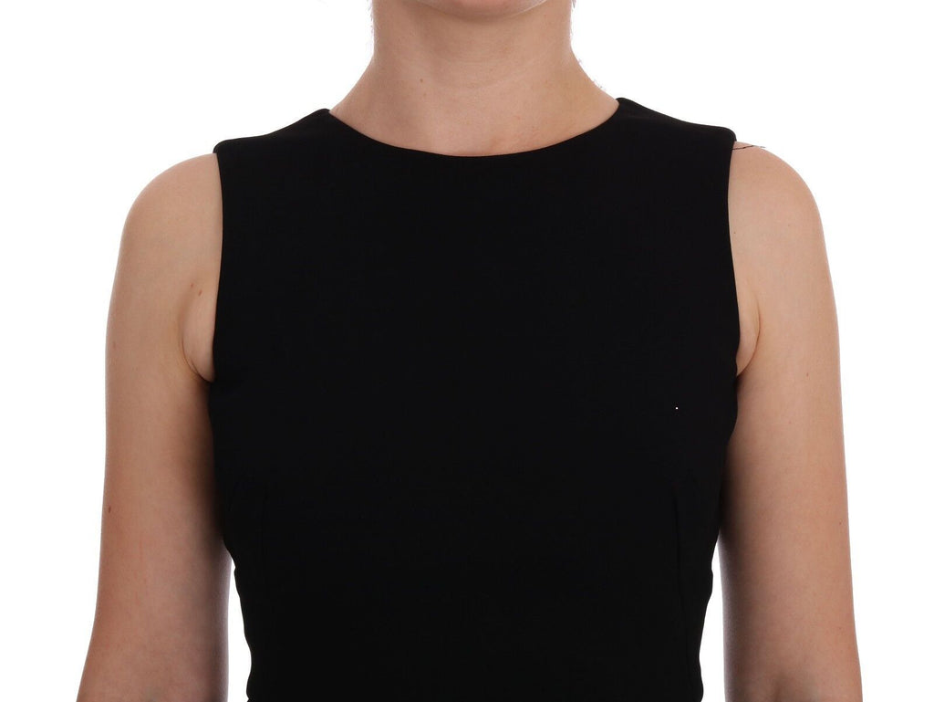 Dolce & Gabbana Black Midi Dress for Women additional view