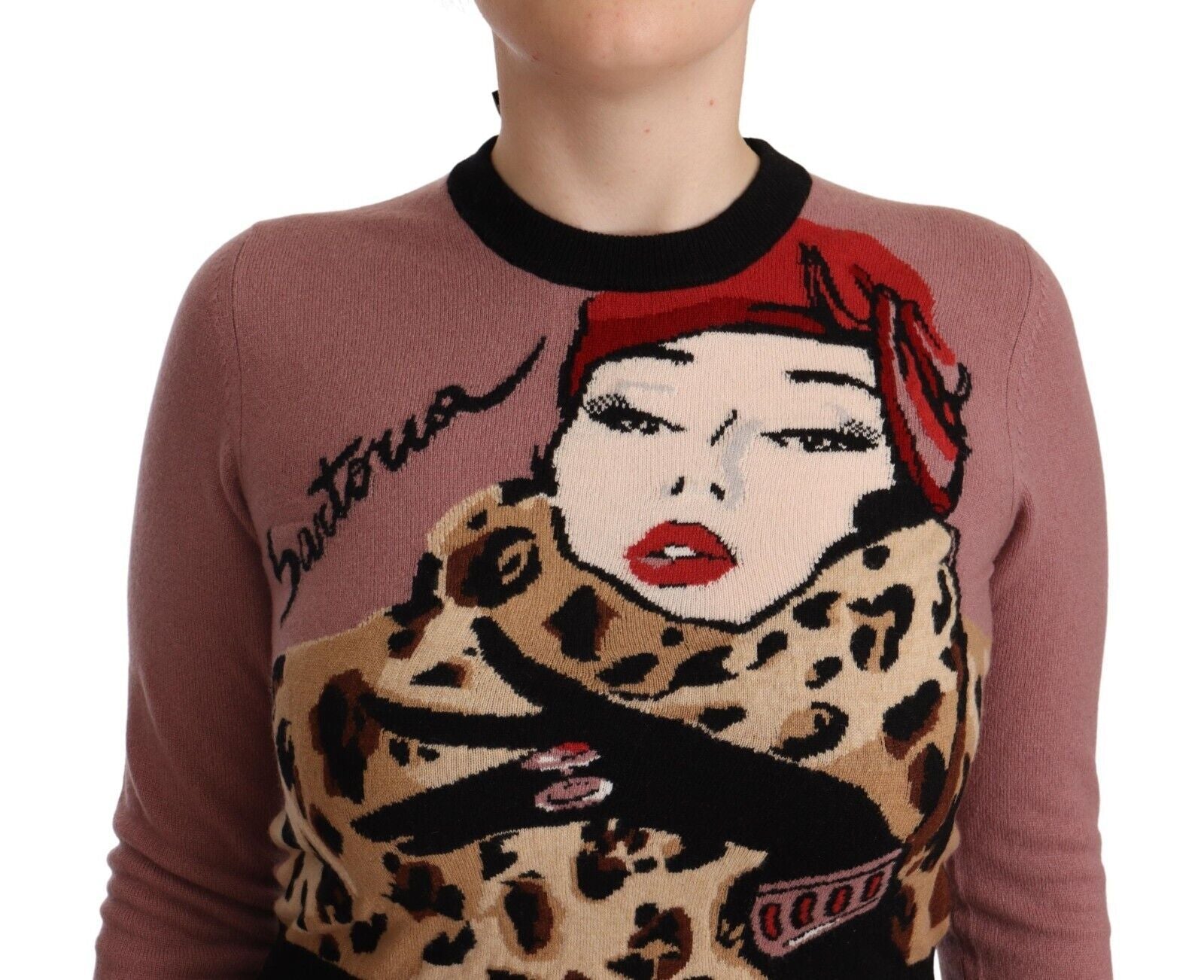 Dolce & Gabbana Pink Sweatshirt for Women detail view