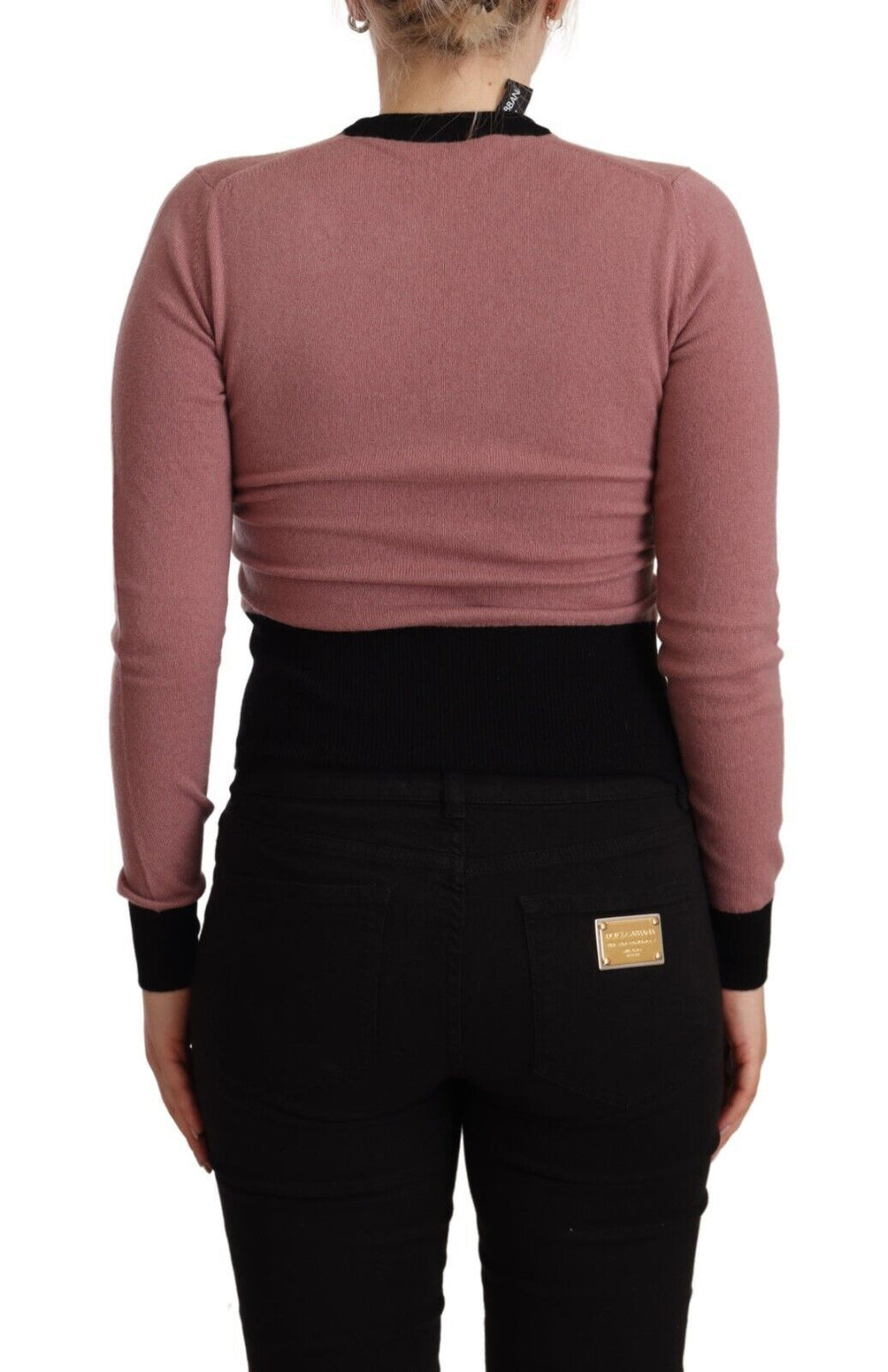 Dolce & Gabbana Pink Sweatshirt for Women side view