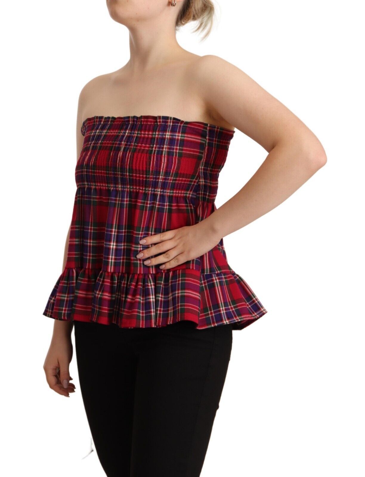 CAMPO DI FRAGOLE Multicolor Sleeveless T-Shirt for Women alternate view