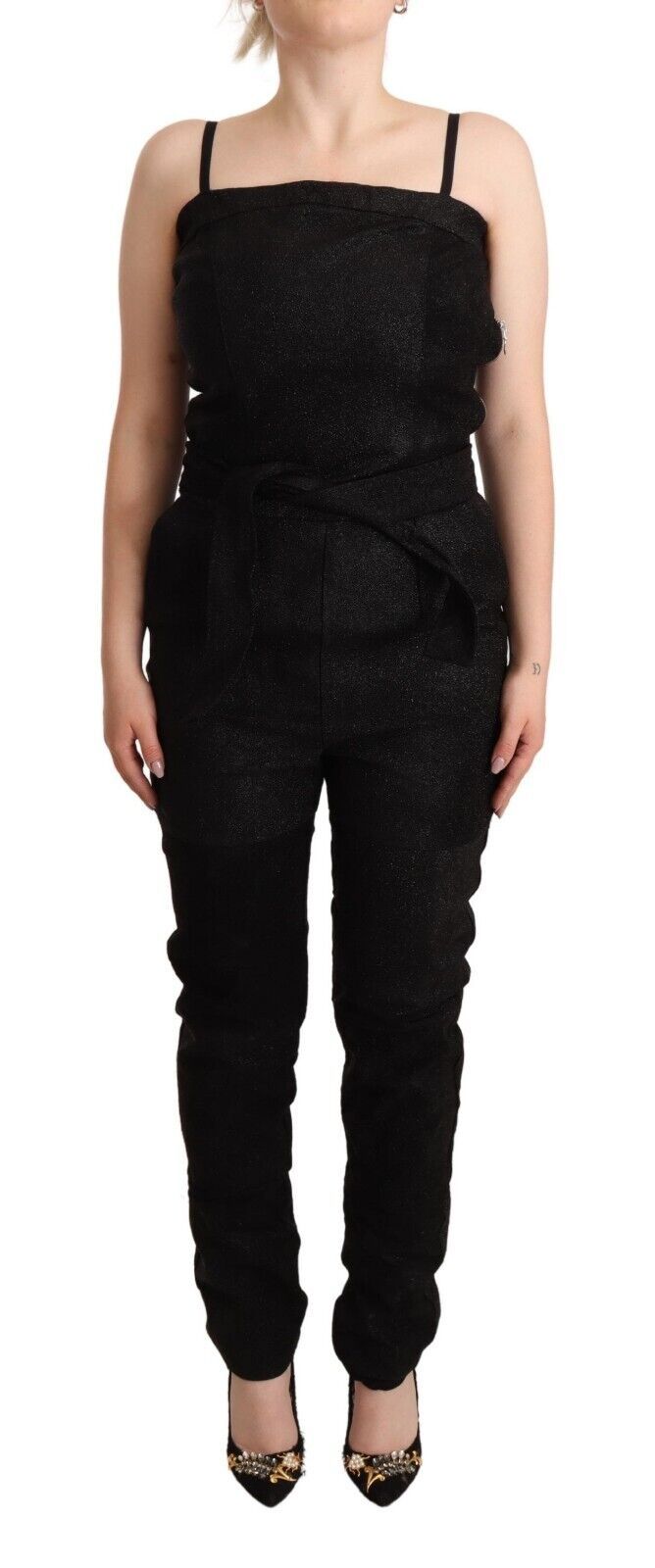 La Maison du Couturier Black Jumpsuits for Women