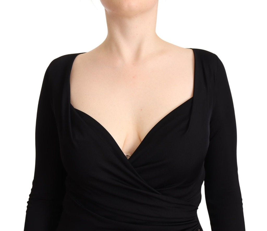 GF Ferre Black Longsleeve for Women side view