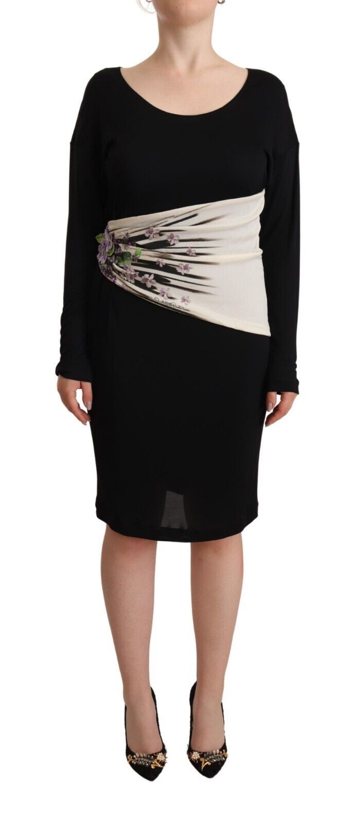 Roberto Cavalli Black Longsleeve for Women