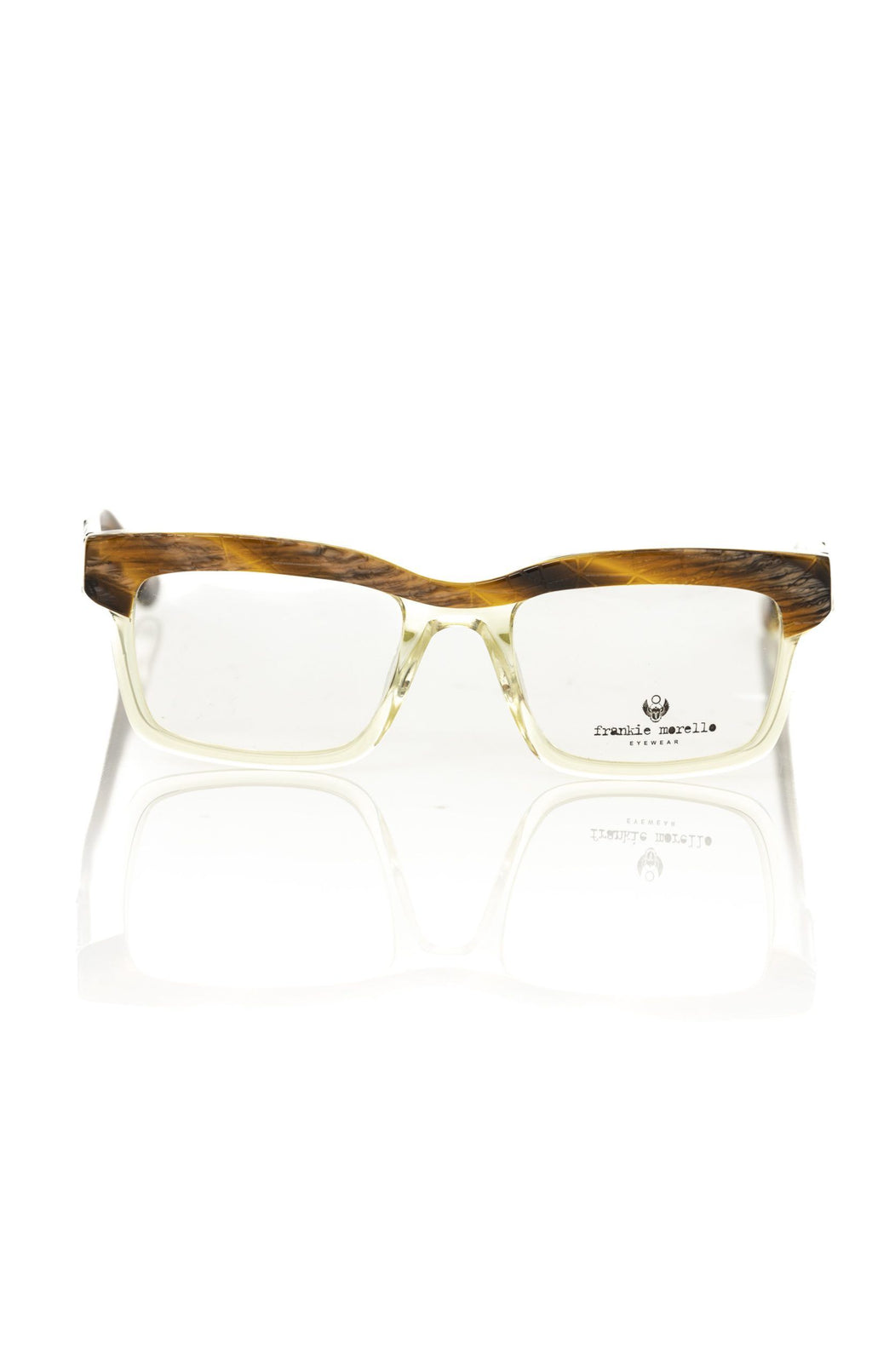 Frankie Morello Brown Glasses Frames for Men