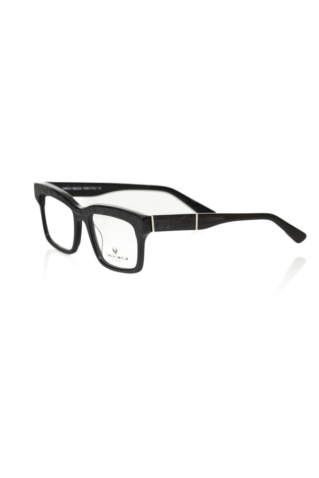 Frankie Morello Black Glasses Frames for Men alternate view