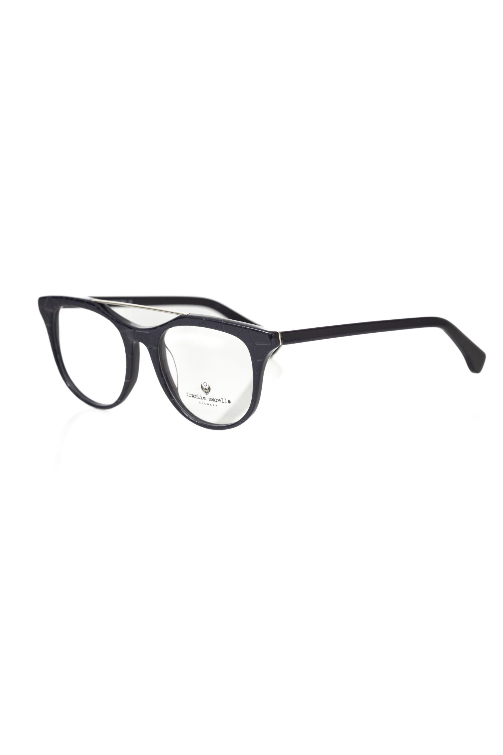 Frankie Morello Blue Glasses Frames for Men alternate view