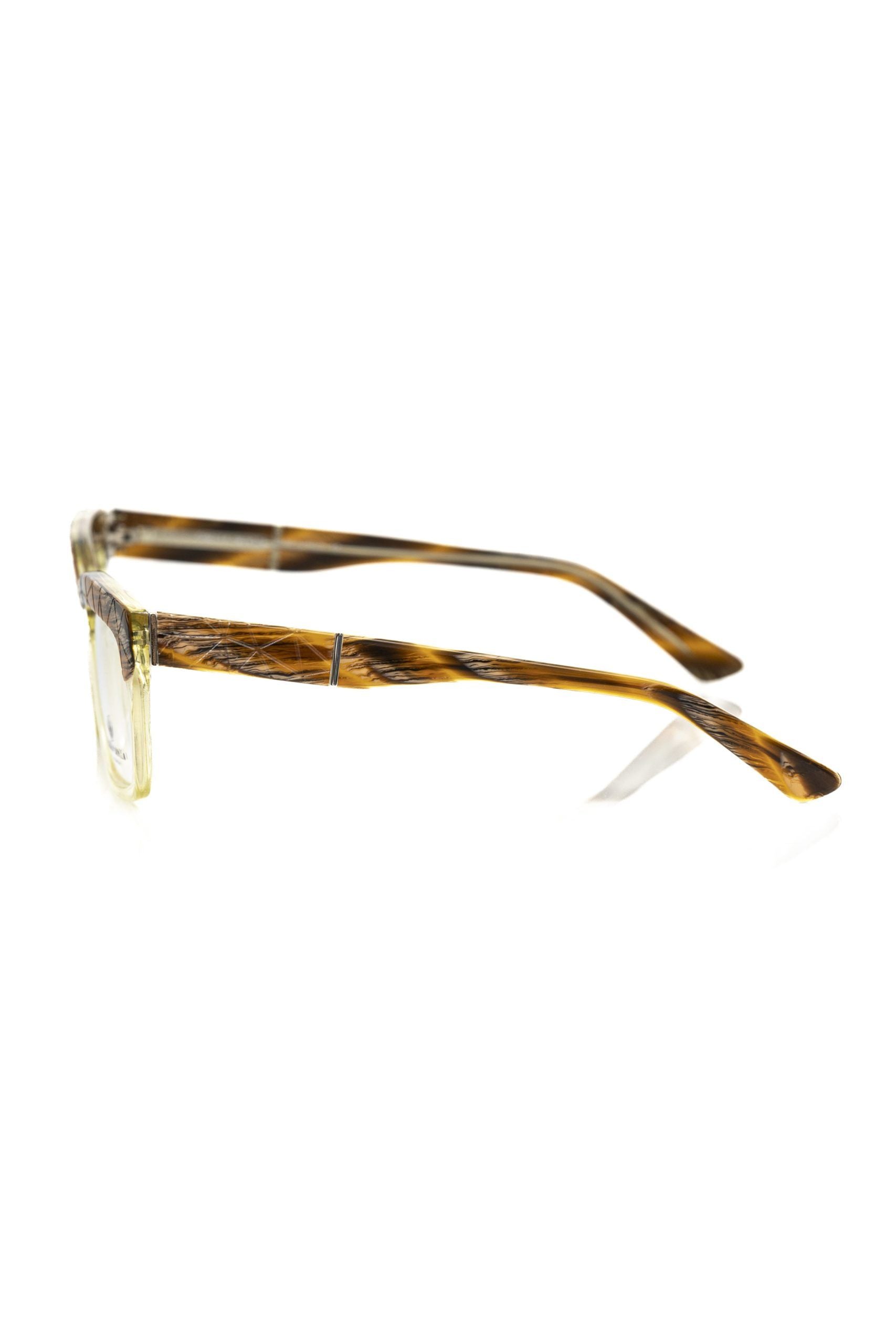 Frankie Morello Brown Glasses Frames for Men detail view