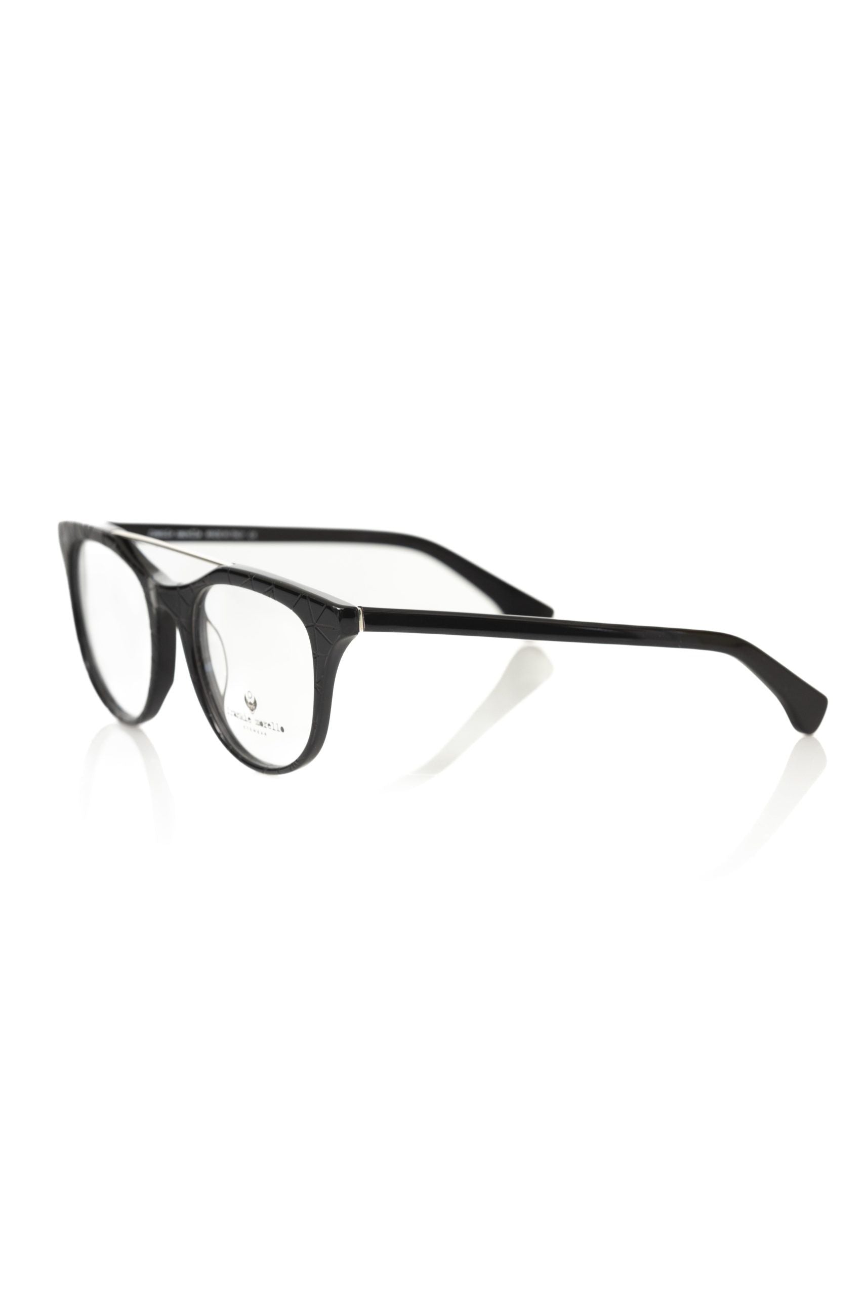 Frankie Morello Black Glasses Frames for Men alternate view