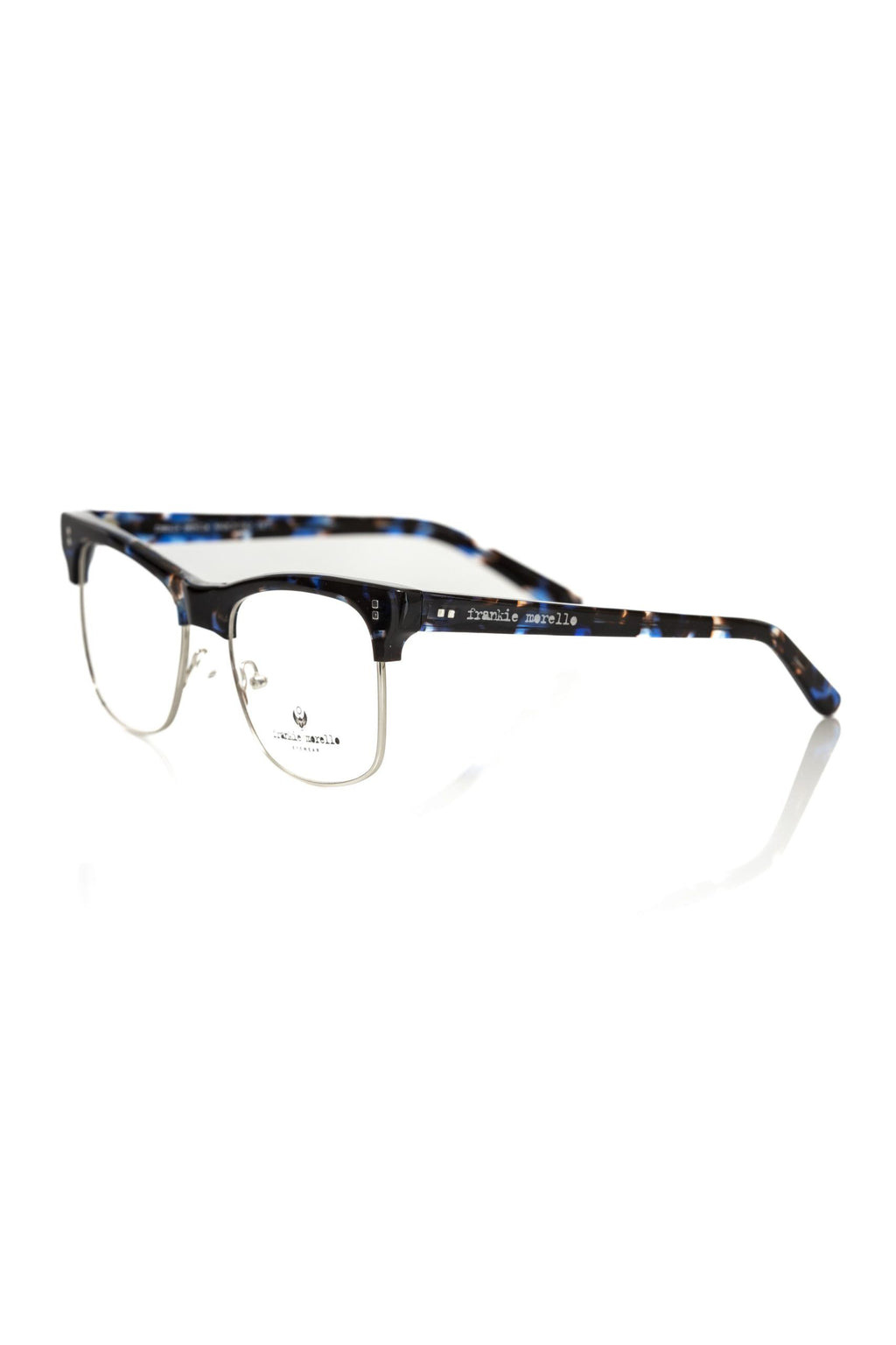 Monture homme Frankie Morello métallique bleue
