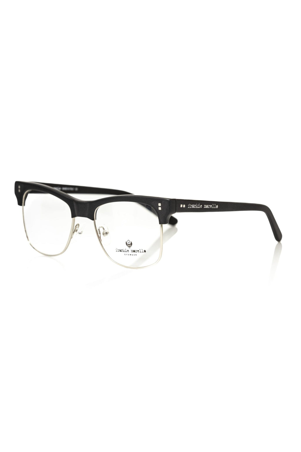 Frankie Morello Black Glasses Frames for Men alternate view