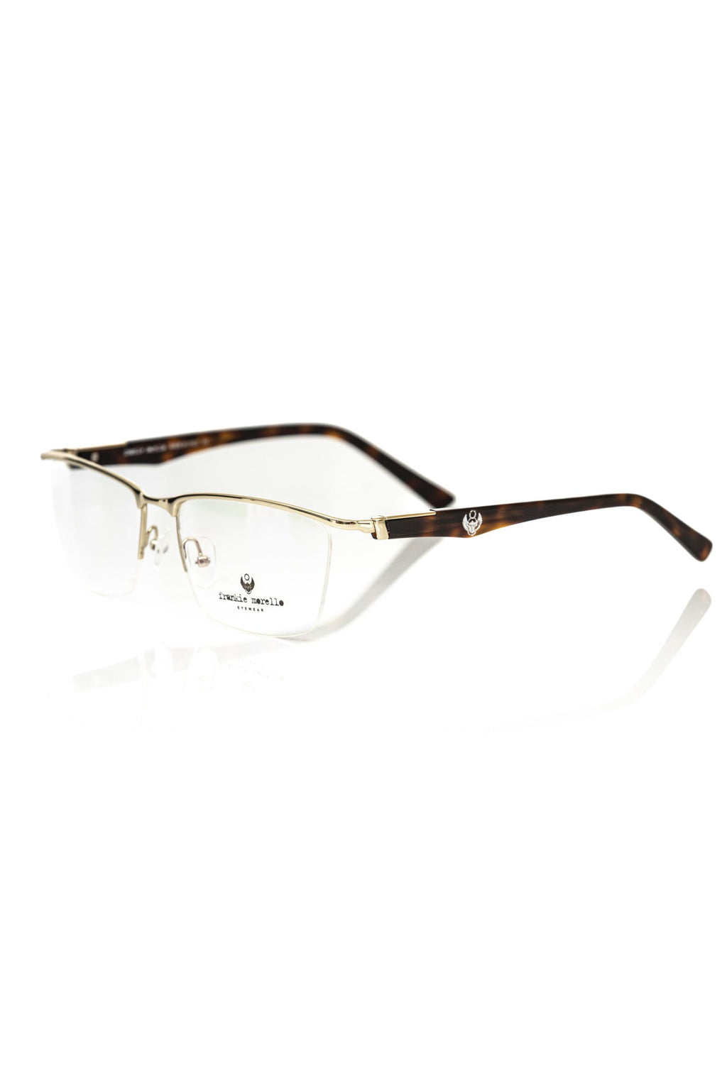 Frankie Morello Gold Glasses Frames for Men alternate view