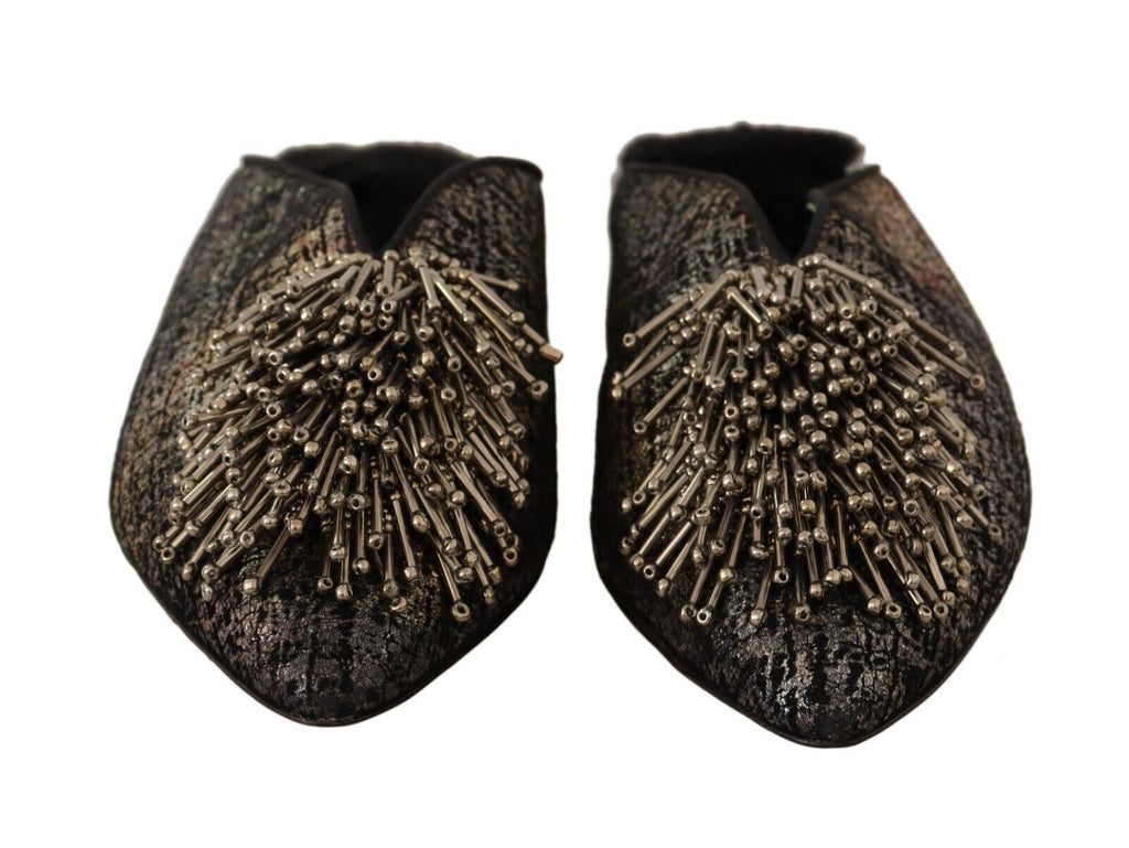 Paola D'Arcano Gold Mules for Women alternate view