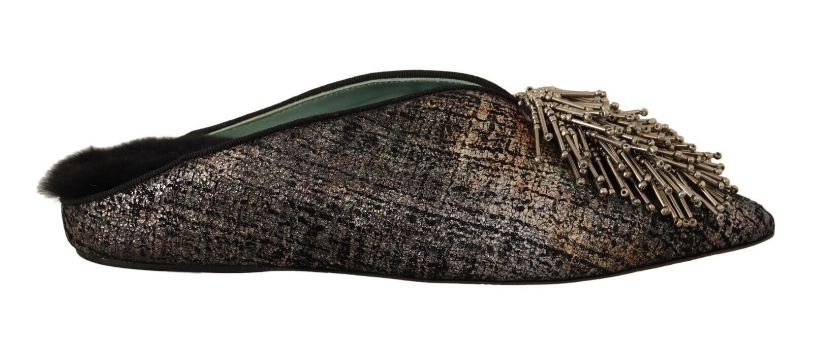 Paola D'Arcano Gold Mules for Women additional view