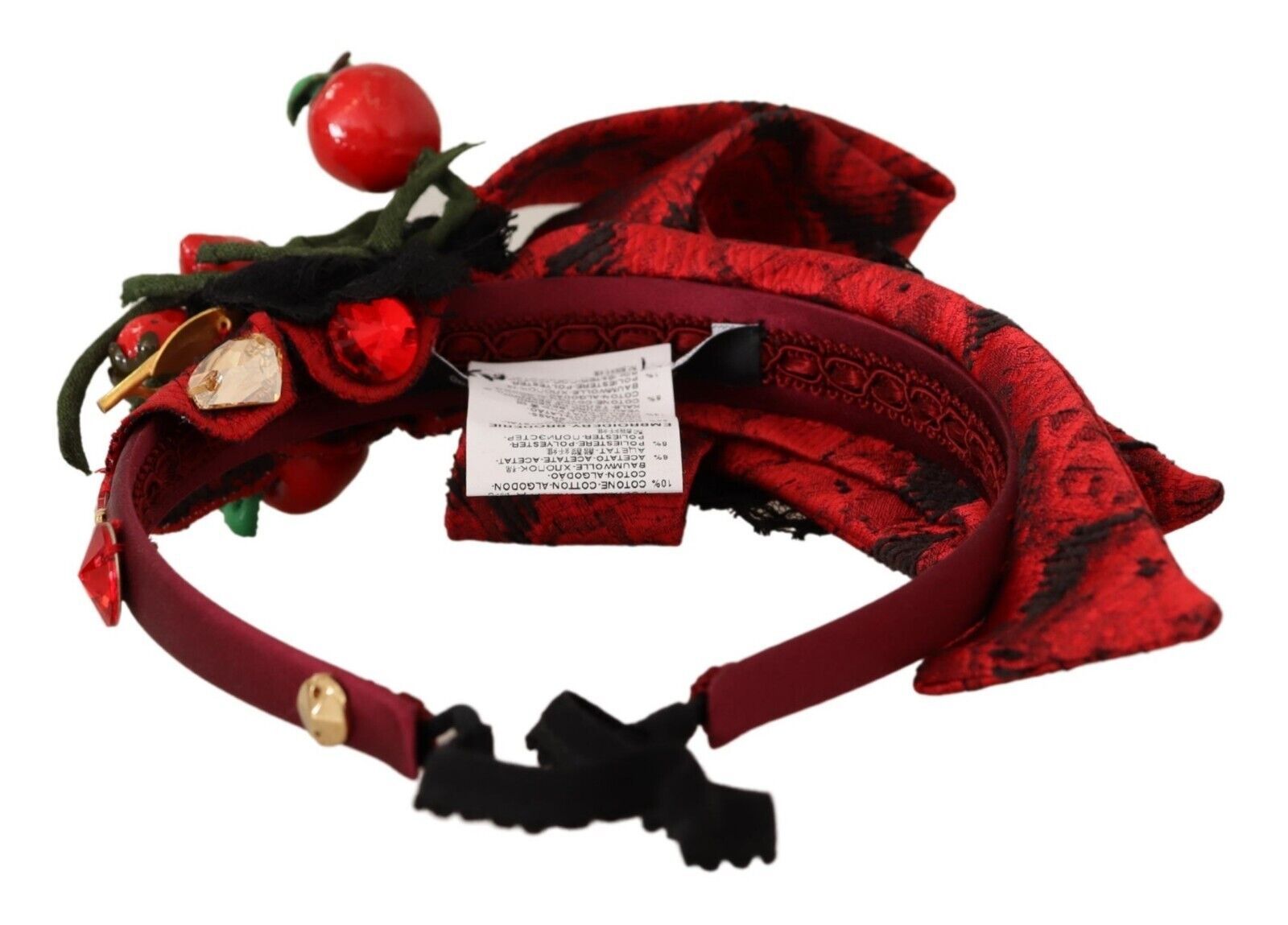 Dolce & Gabbana Red Headbands for Women side view