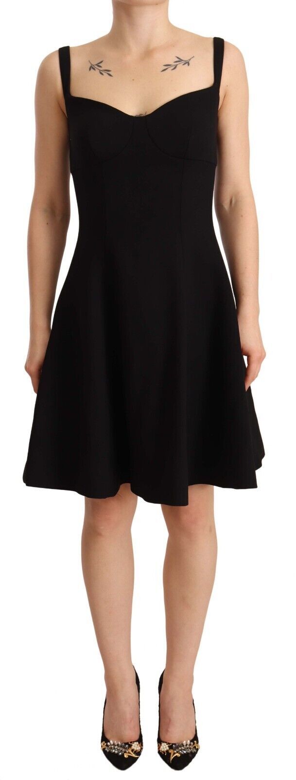 Dolce & Gabbana Black Midi Dress for Women