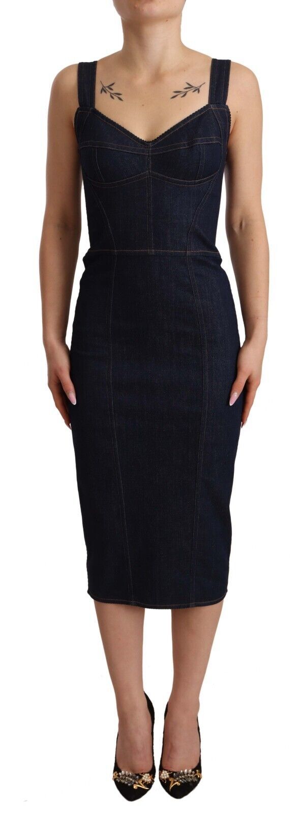 Dolce & Gabbana Blue Midi Dress for Women