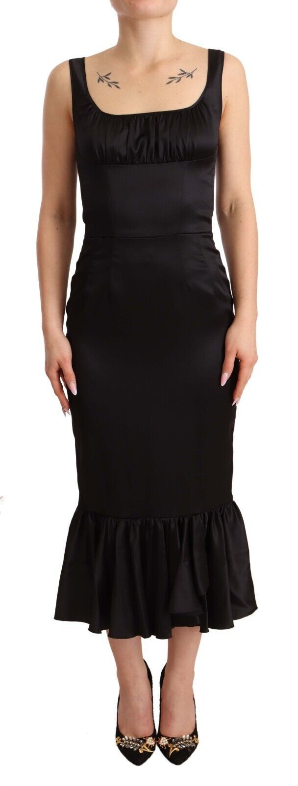 Dolce & Gabbana Black Midi Dress for Women