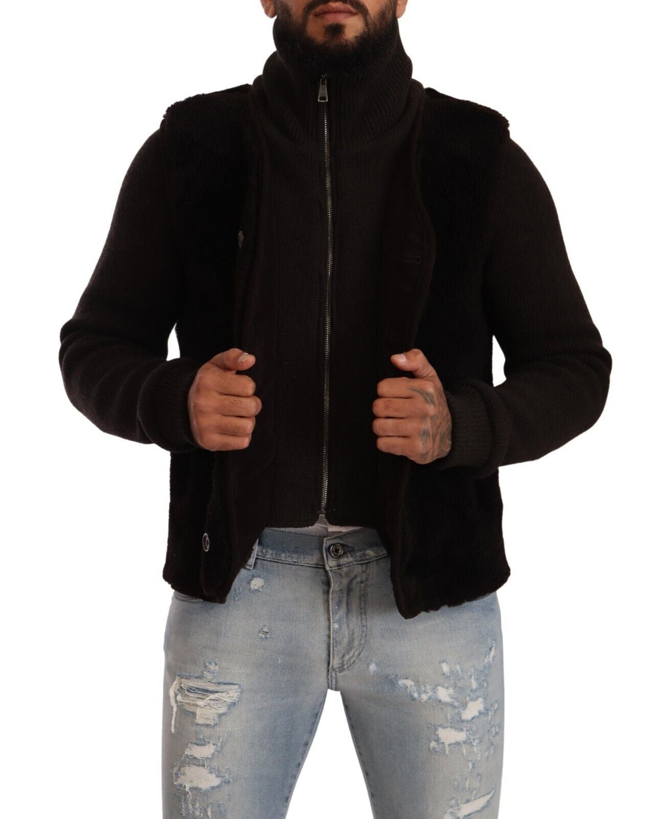 Dolce & Gabbana Black Bomber for Men additional view