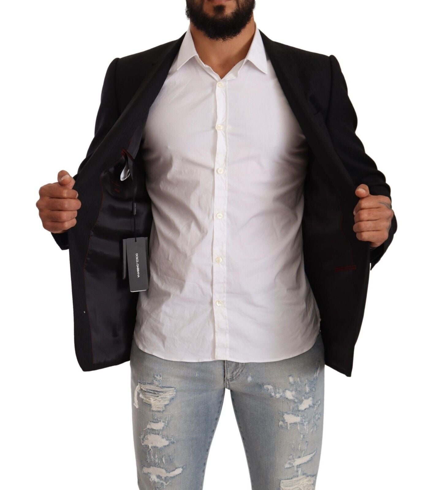 Dolce & Gabbana Black Blazer for Men additional view