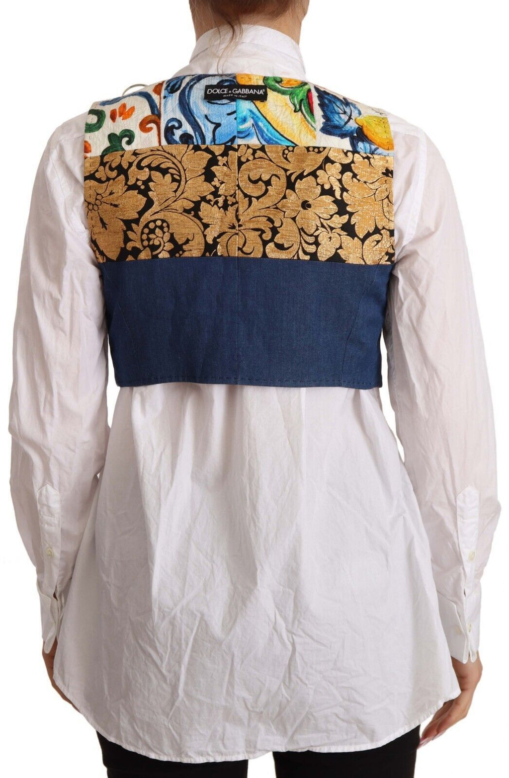 Dolce & Gabbana Multicolor Waistcoats for Women detail view