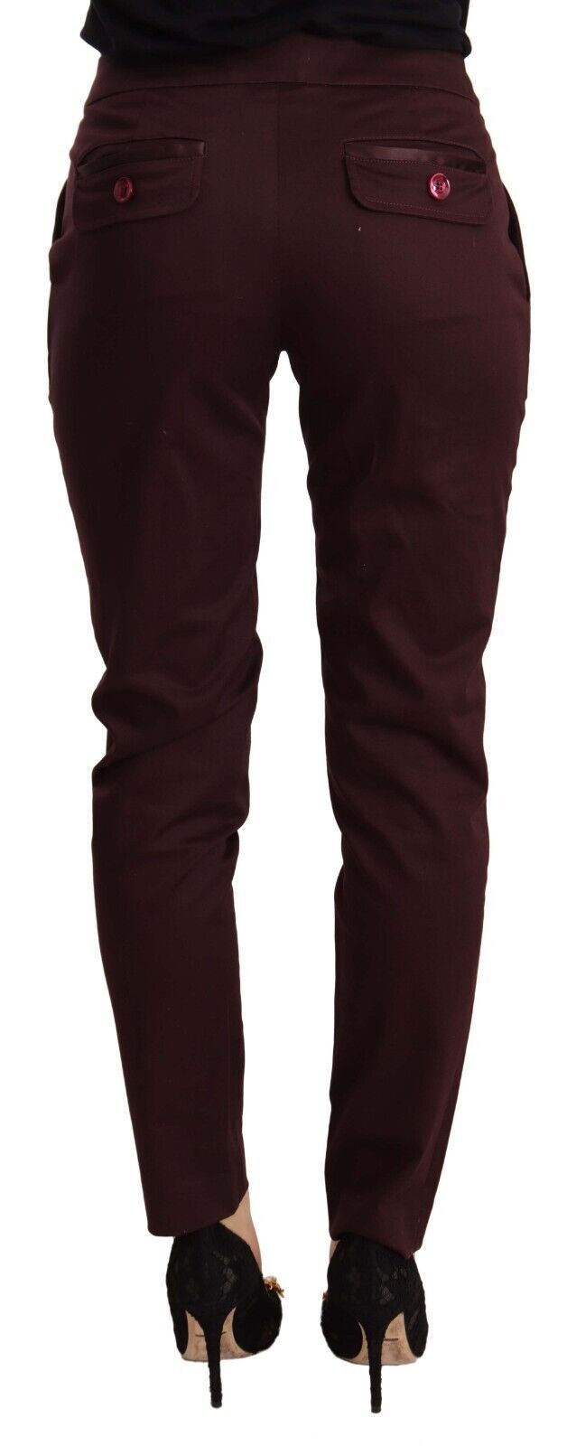 Just Cavalli Brown Skinny Pants for Women detail view