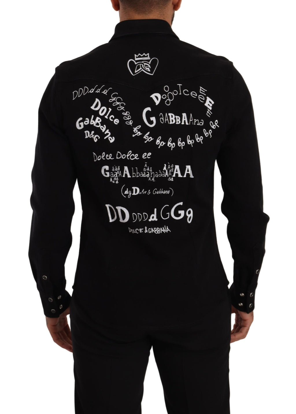 Dolce & Gabbana Black Denim for Men detail view