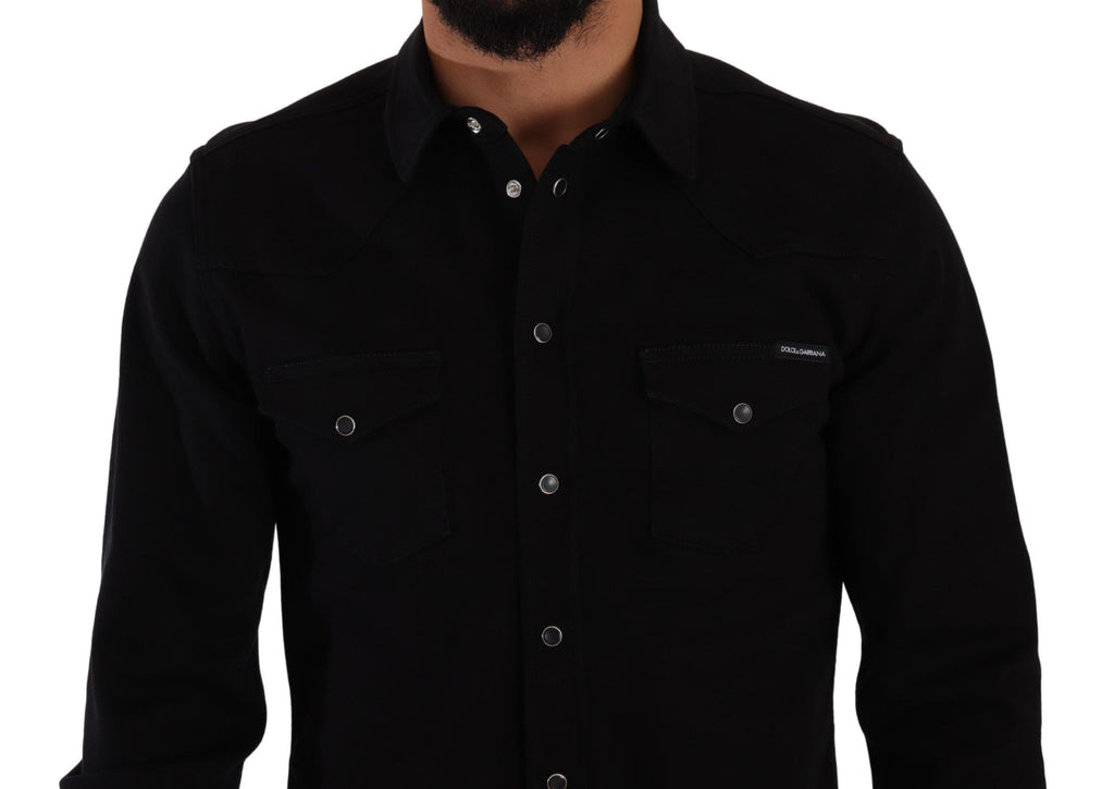 Dolce & Gabbana Black Denim for Men side view